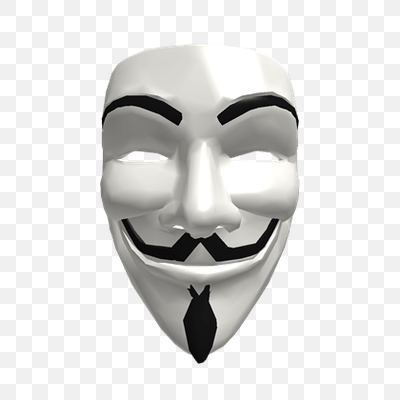 Anonymous Mask White