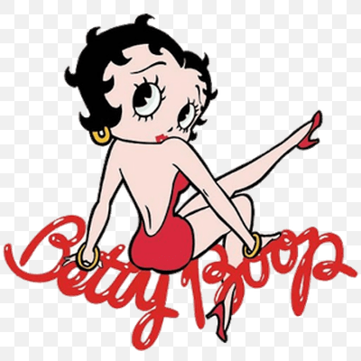 Betty Boop Back Logo