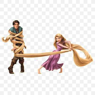 Rapunzel and Man