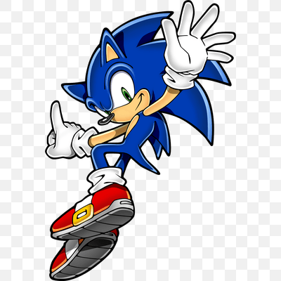 Sonic Hedgehog Jumping